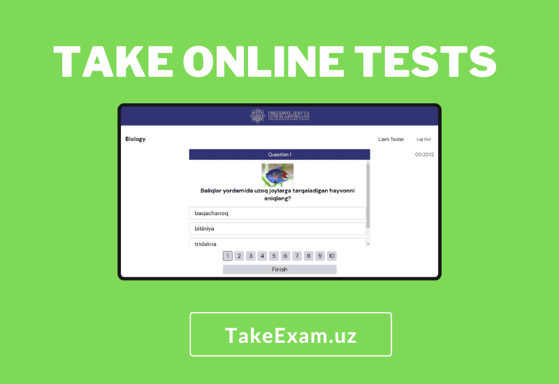 Preview of TakeExam.uz